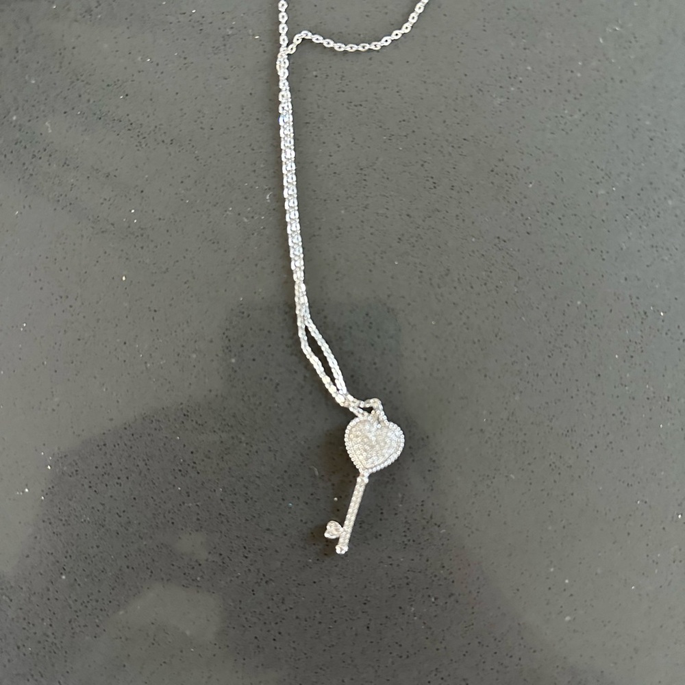 Swarovski Key Necklace
